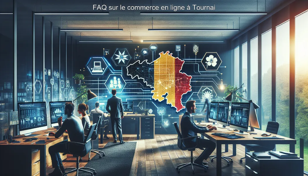 FAQ sur le commerce en ligne à Tournai