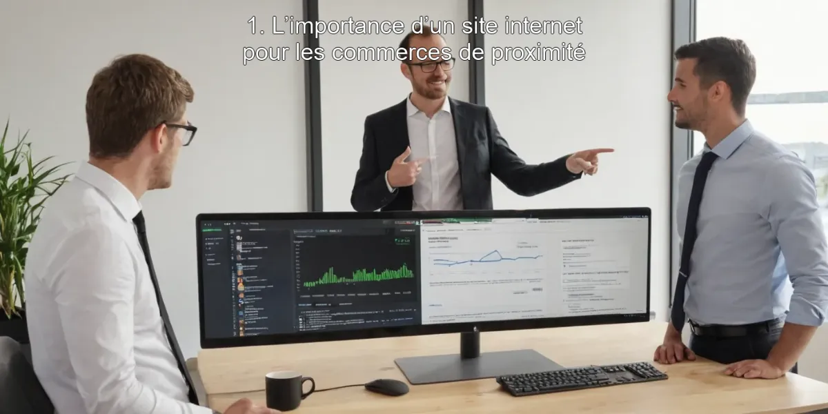1. L’importance d’un site internet pour les commerces de proximité