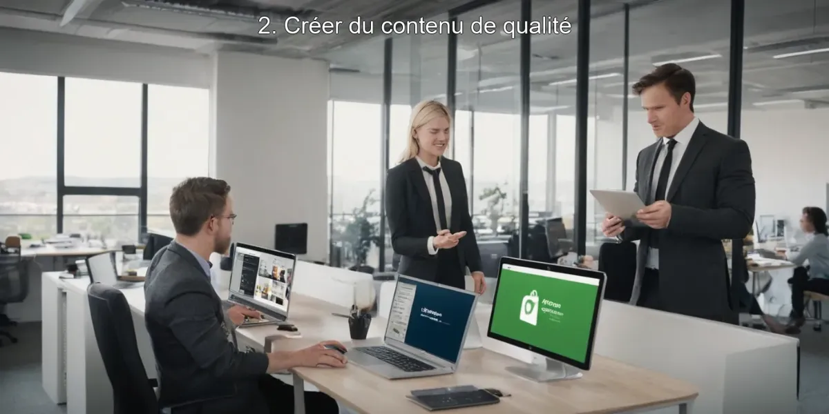 2. Créer du contenu de qualité