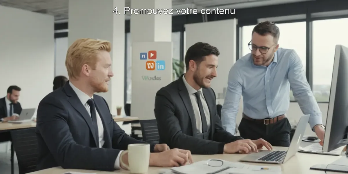 4. Promouvez votre contenu