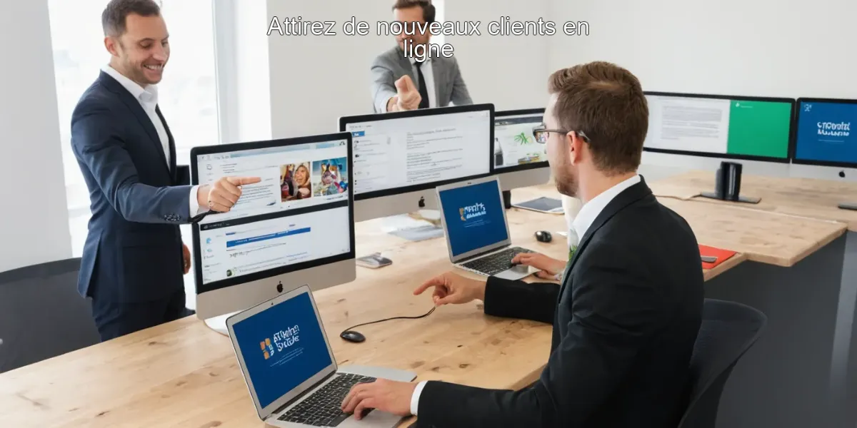 Attirez de nouveaux clients en ligne