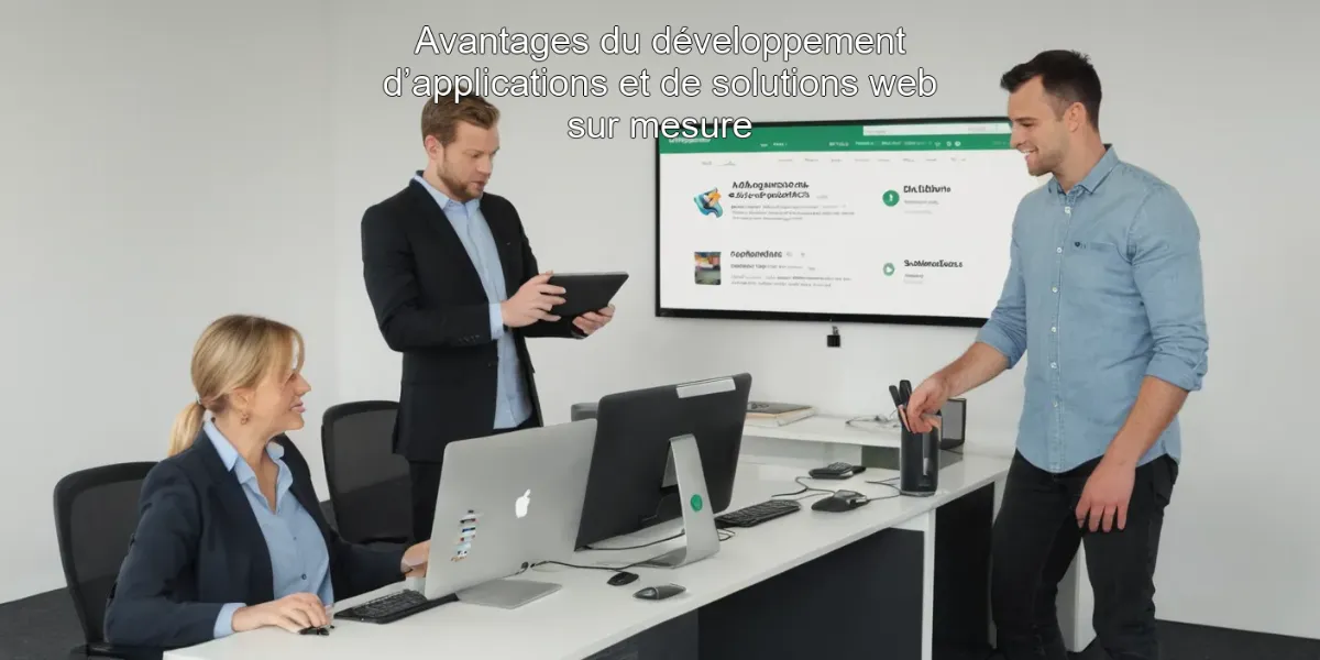 Avantages du développement d’applications et de solutions web sur mesure