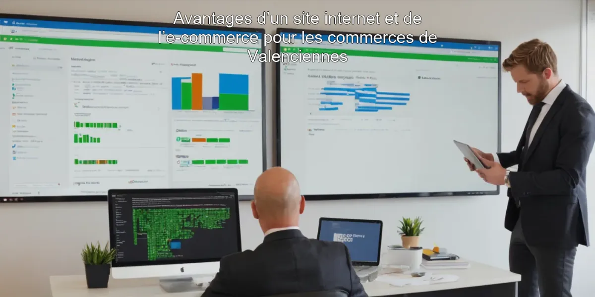Avantages d’un site internet et de l’e-commerce pour les commerces de Valenciennes