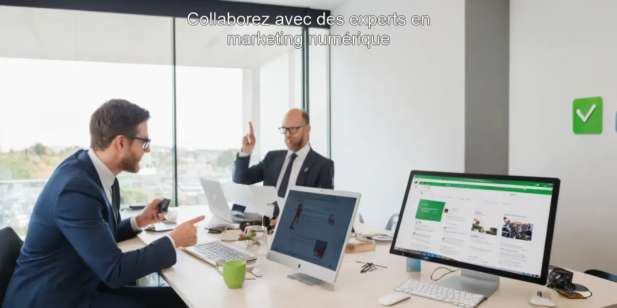 Collaborez avec des experts en marketing numérique