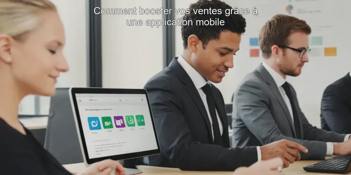 Comment booster vos ventes grâce à une application mobile