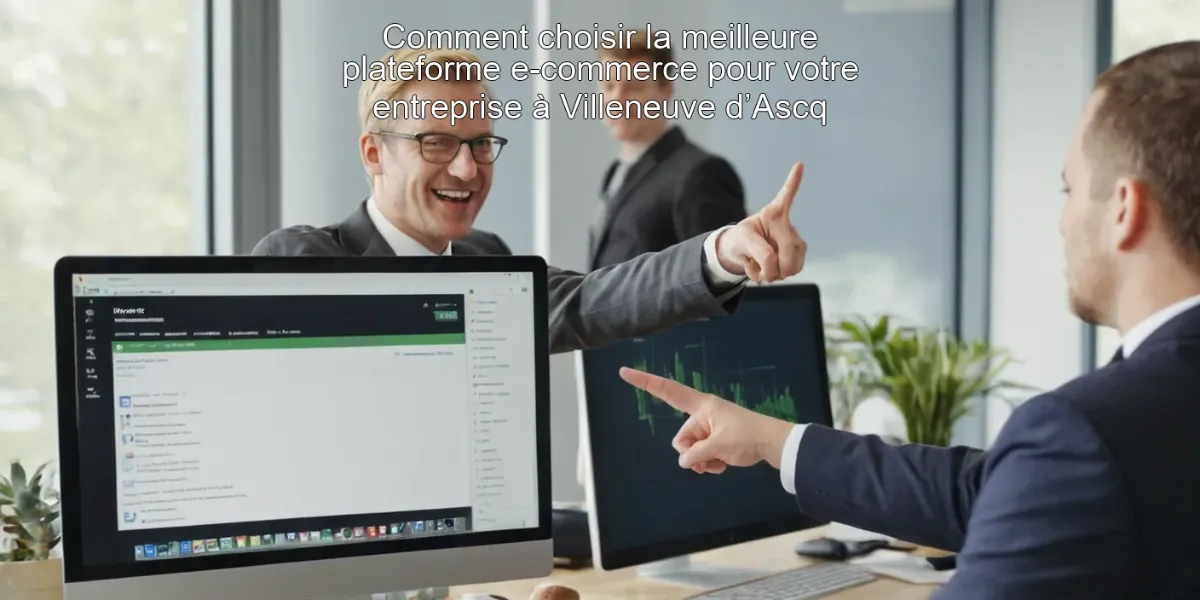 Comment choisir la meilleure plateforme e-commerce pour votre entreprise à Villeneuve d’Ascq