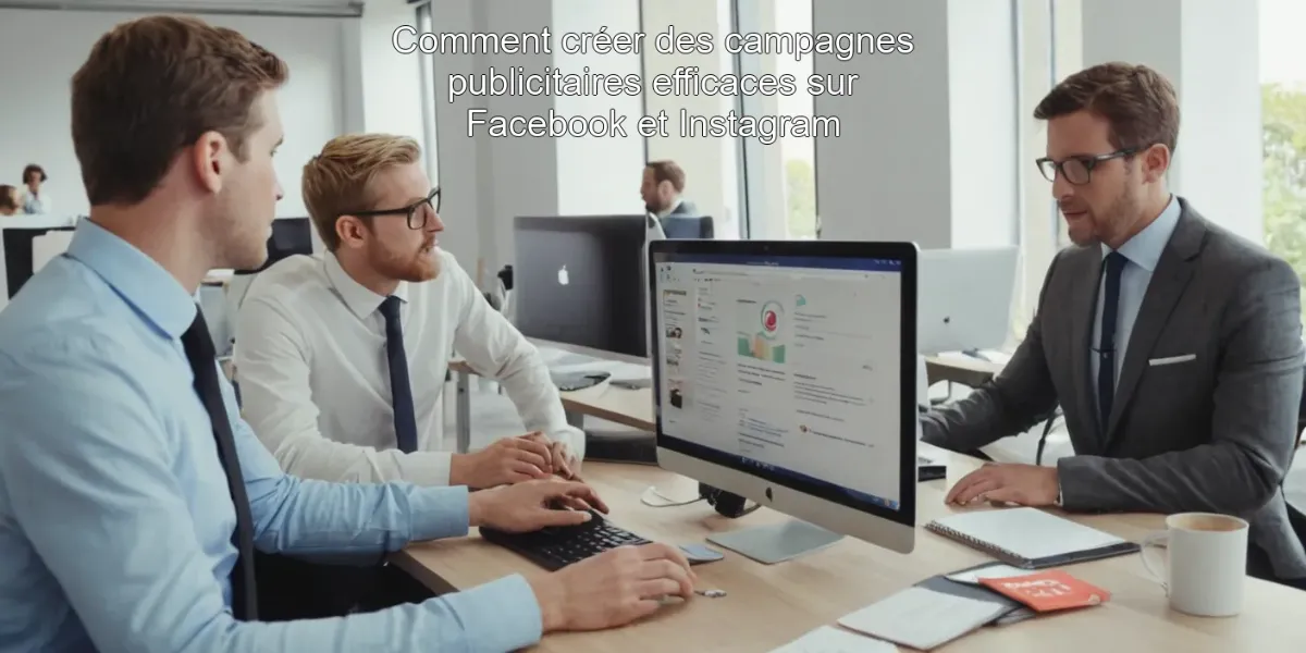 Comment créer des campagnes publicitaires efficaces sur Facebook et Instagram