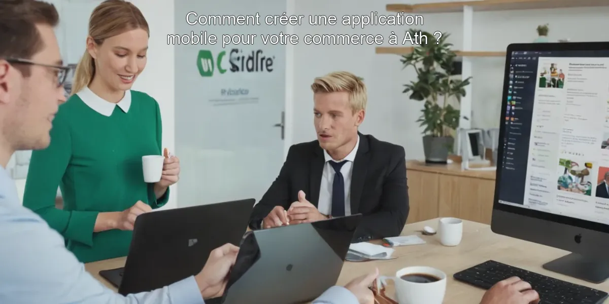 Comment créer une application mobile pour votre commerce à Ath ?