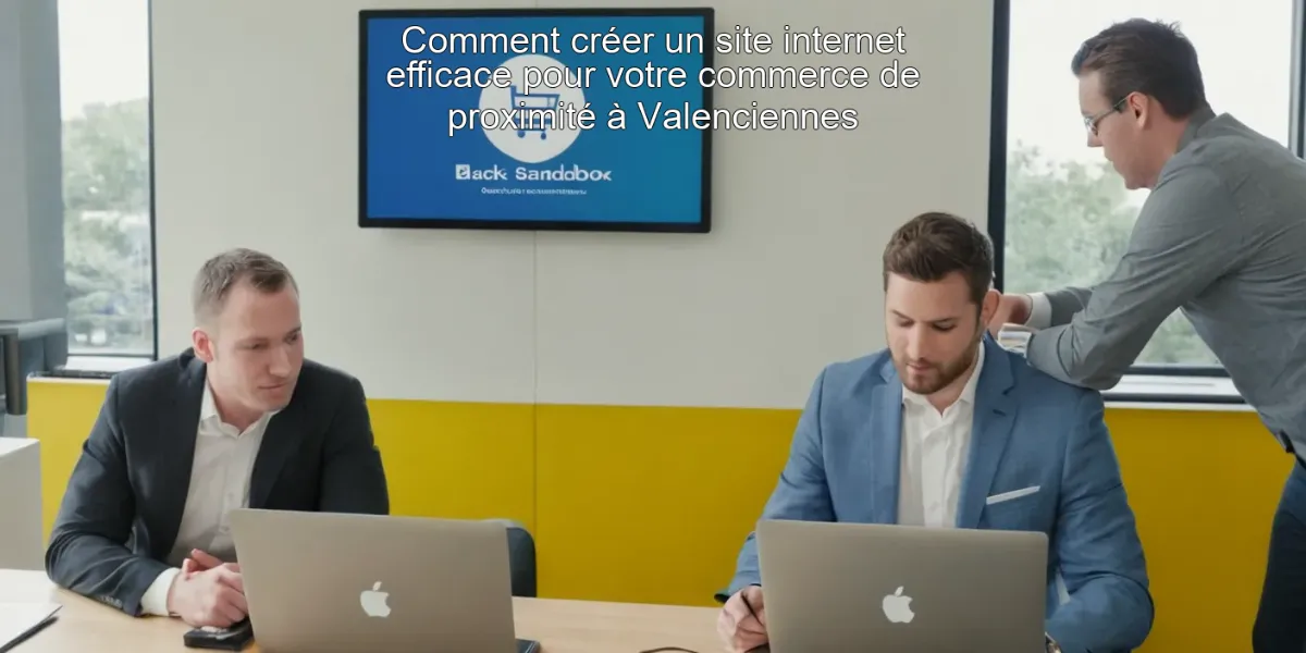 Comment créer un site internet efficace pour votre commerce de proximité à Valenciennes