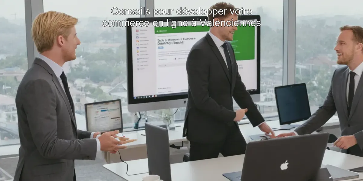 Conseils pour développer votre commerce en ligne à Valenciennes