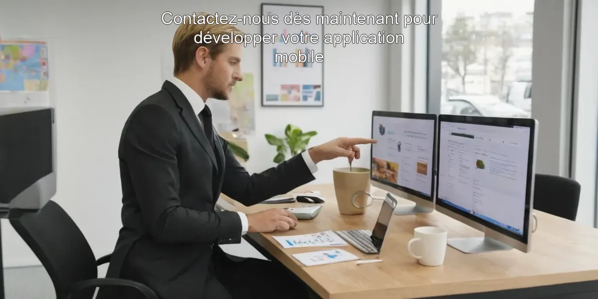 Contactez-nous dès maintenant pour développer votre application mobile