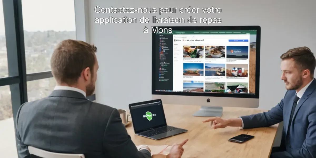 Contactez-nous pour créer votre application de livraison de repas à Mons