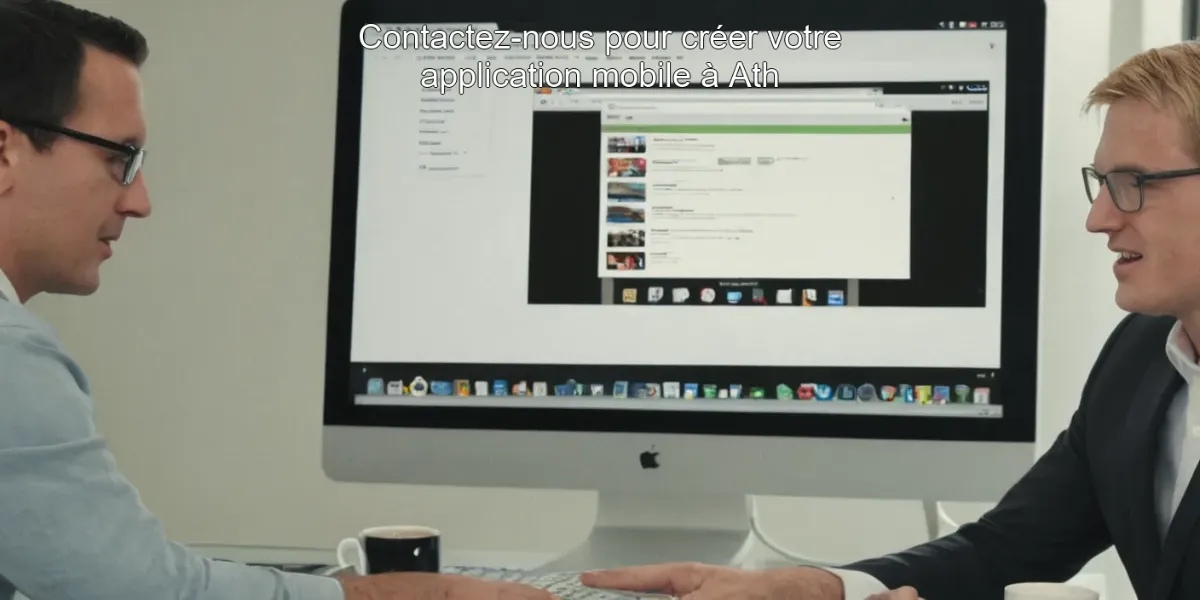 Contactez-nous pour créer votre application mobile à Ath