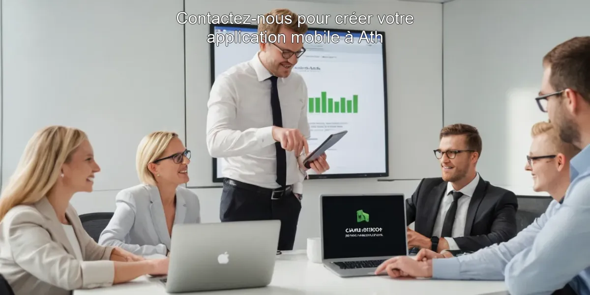 Contactez-nous pour créer votre application mobile à Ath