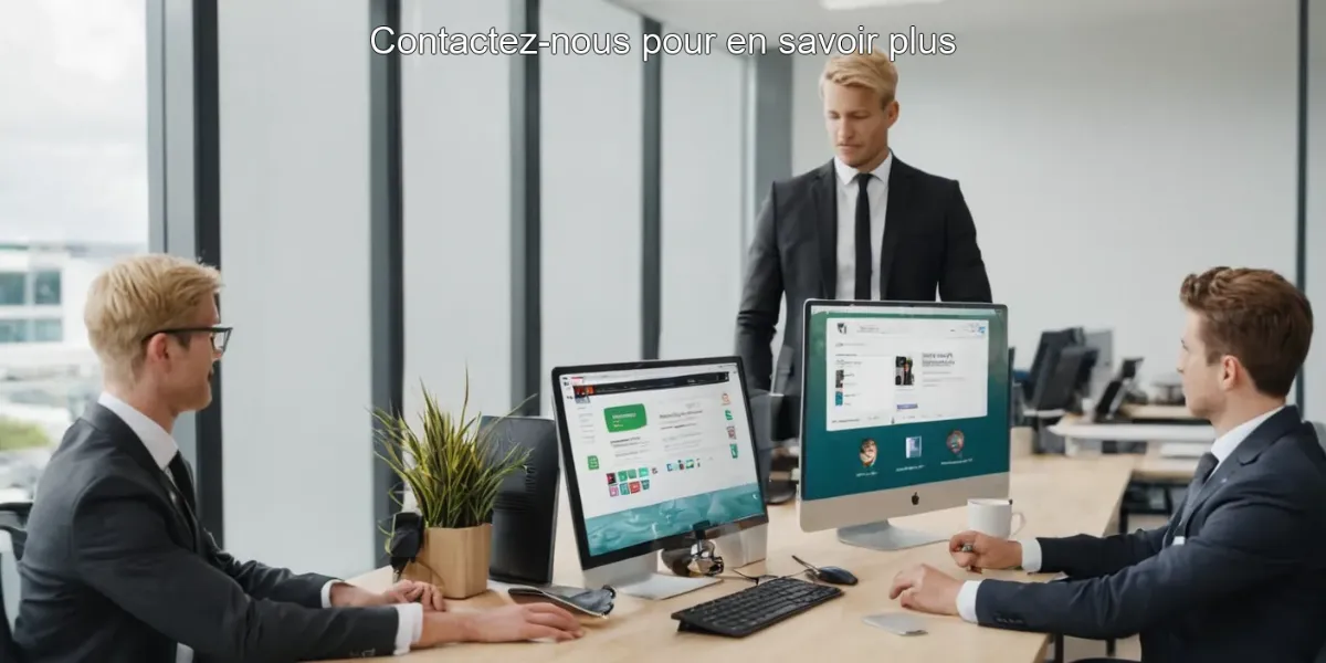 Contactez-nous pour en savoir plus