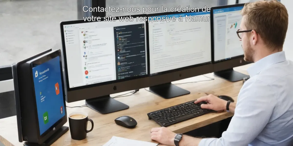 Contactez-nous pour la création de votre site web responsive à Namur