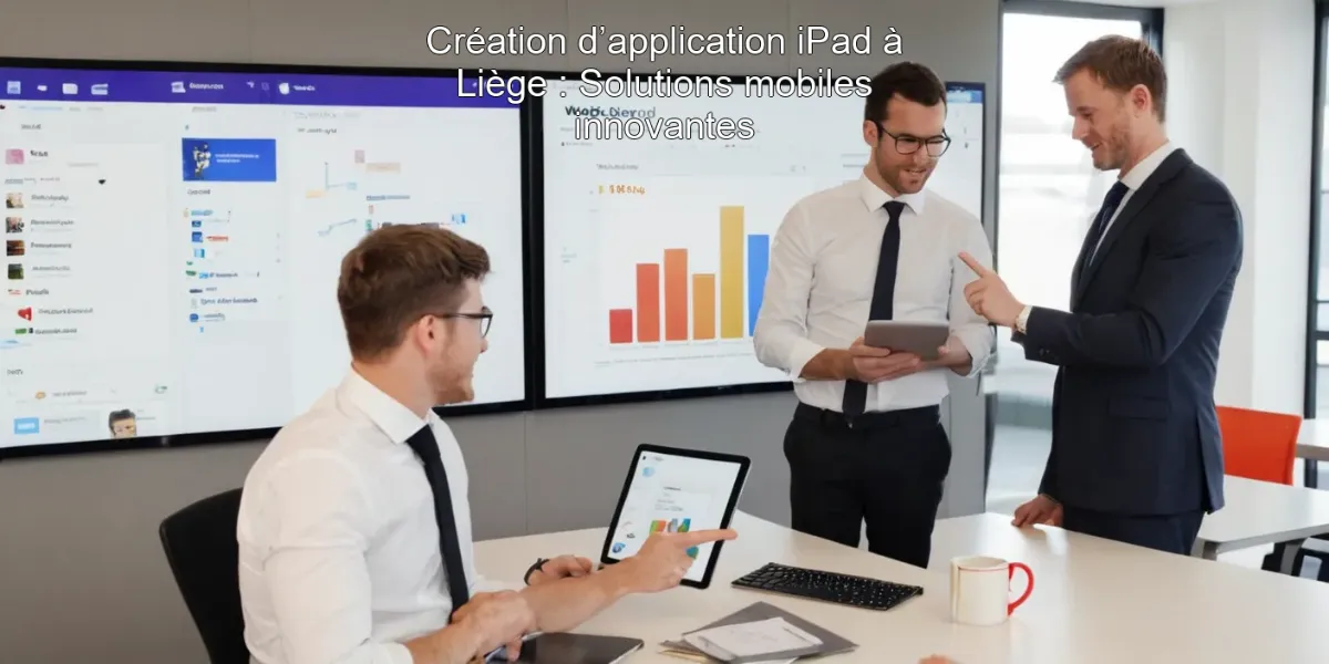 Création d’application iPad à Liège : Solutions mobiles innovantes