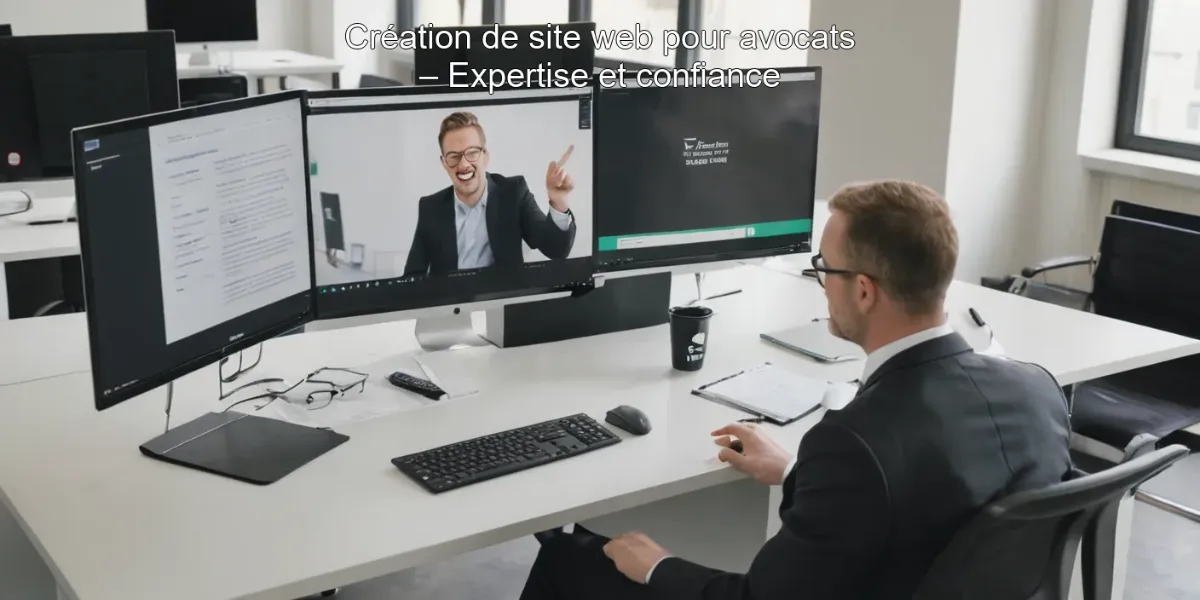 Création de site web pour avocats – Expertise et confiance