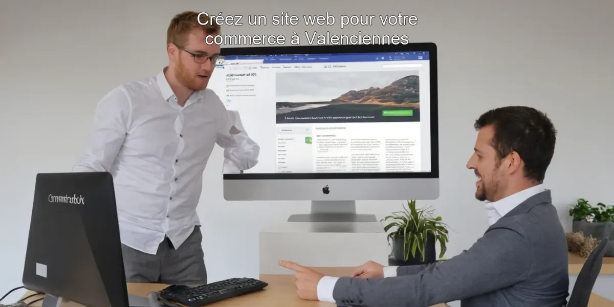 Créez un site web pour votre commerce à Valenciennes