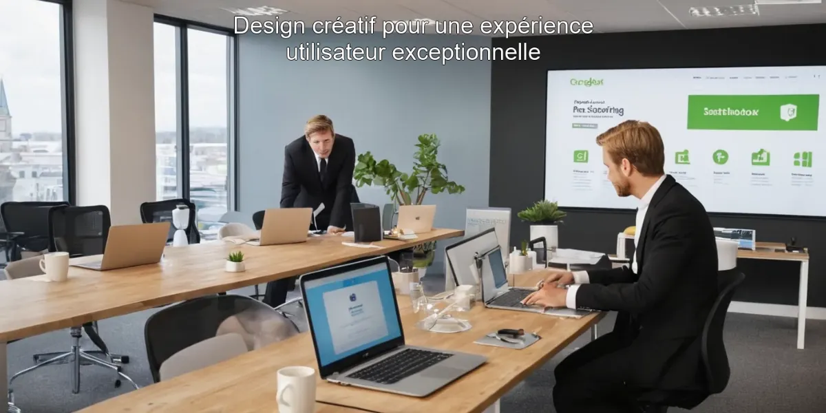 Design créatif pour une expérience utilisateur exceptionnelle