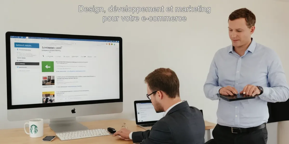 Design, développement et marketing pour votre e-commerce