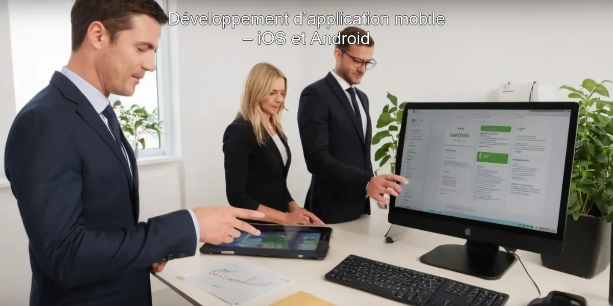 Développement d’application mobile – iOS et Android