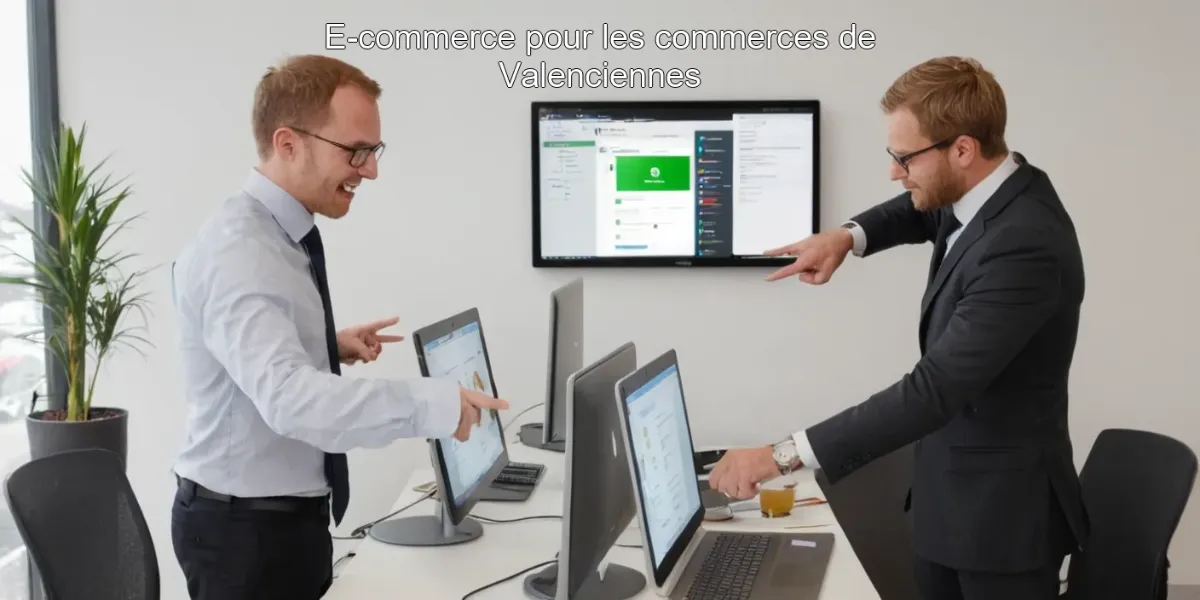 E-commerce pour les commerces de Valenciennes