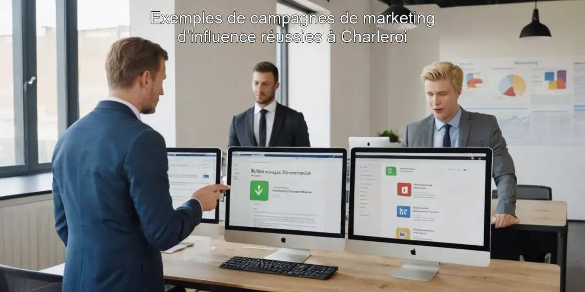 Exemples de campagnes de marketing d’influence réussies à Charleroi