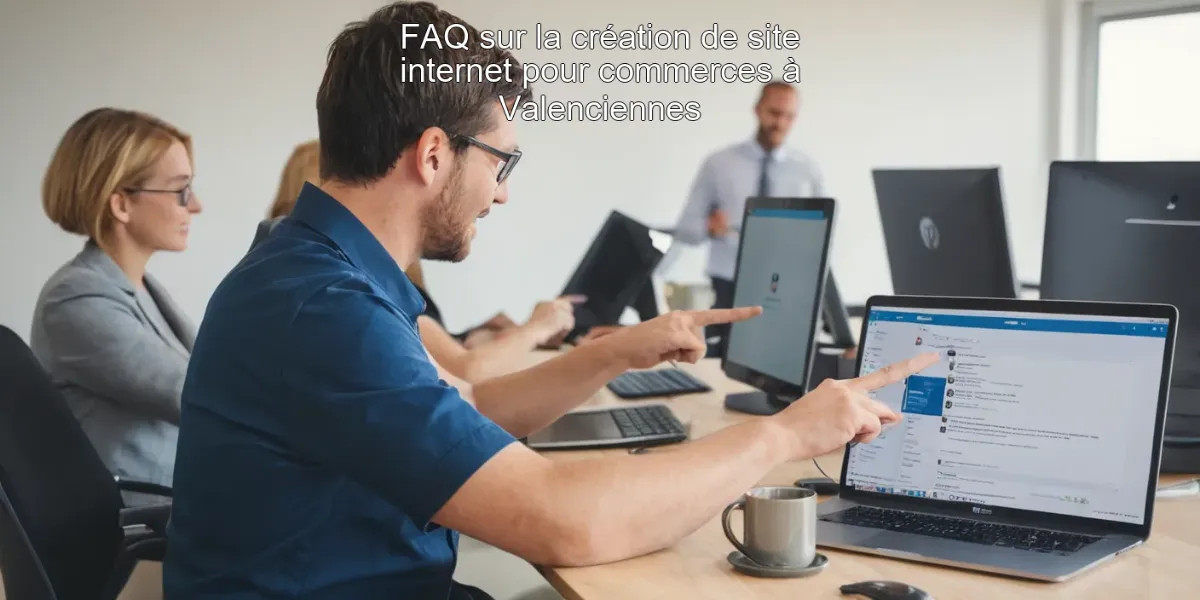 FAQ sur la création de site internet pour commerces à Valenciennes