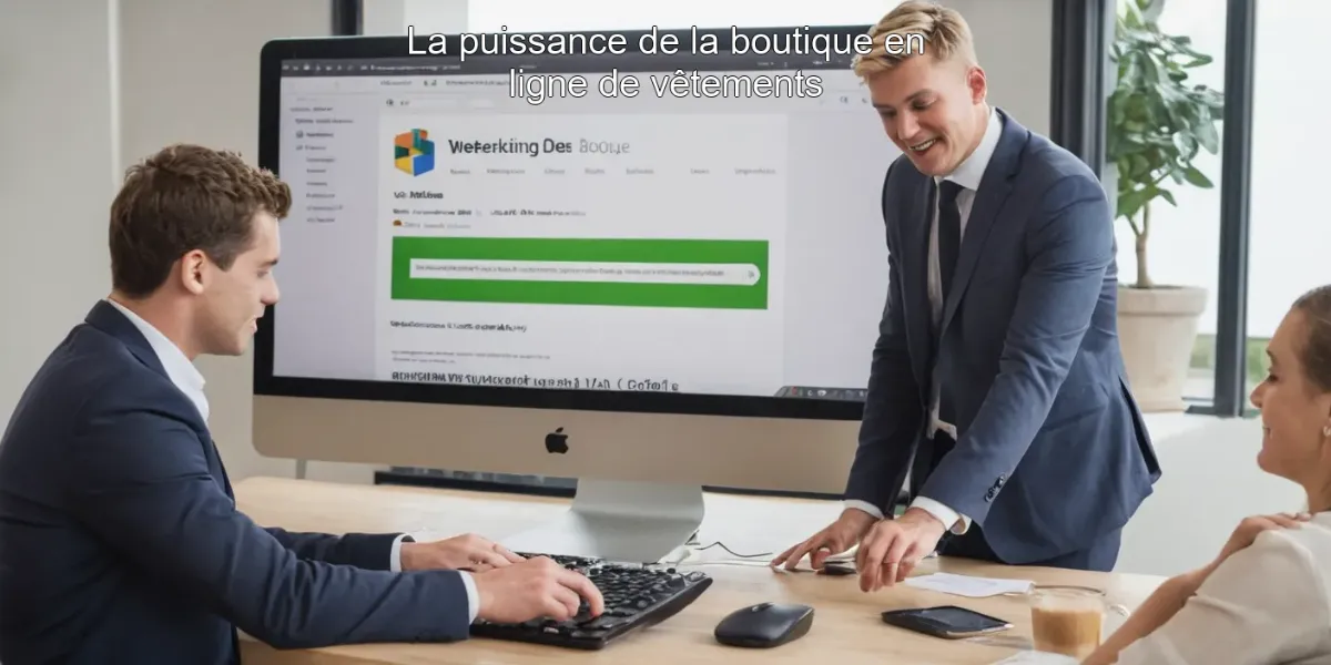 La puissance de la boutique en ligne de vêtements