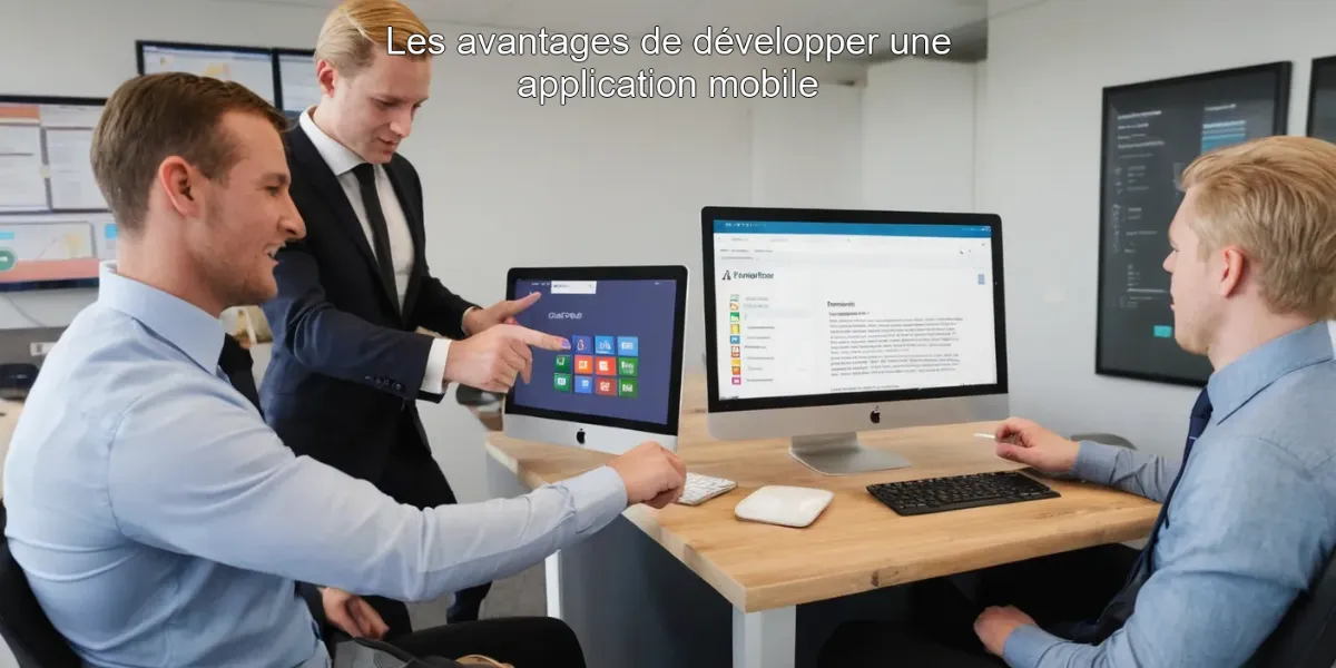 Les avantages de développer une application mobile