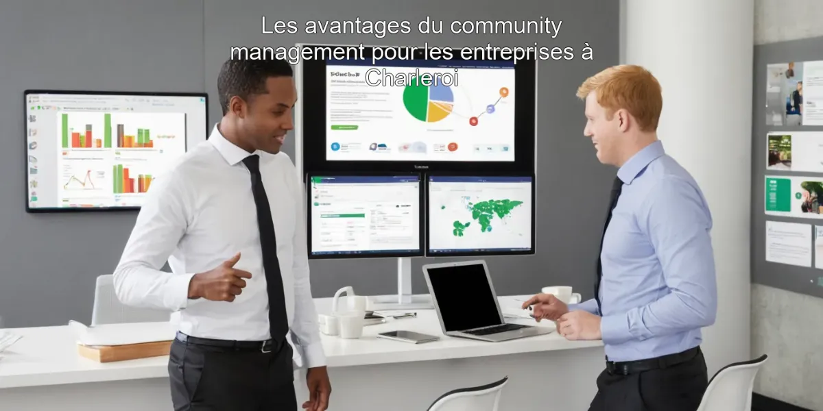 Les avantages du community management pour les entreprises à Charleroi