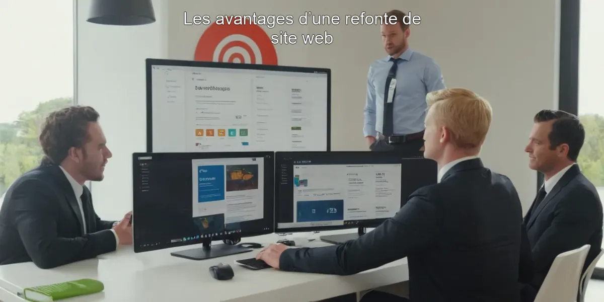 Les avantages d’une refonte de site web
