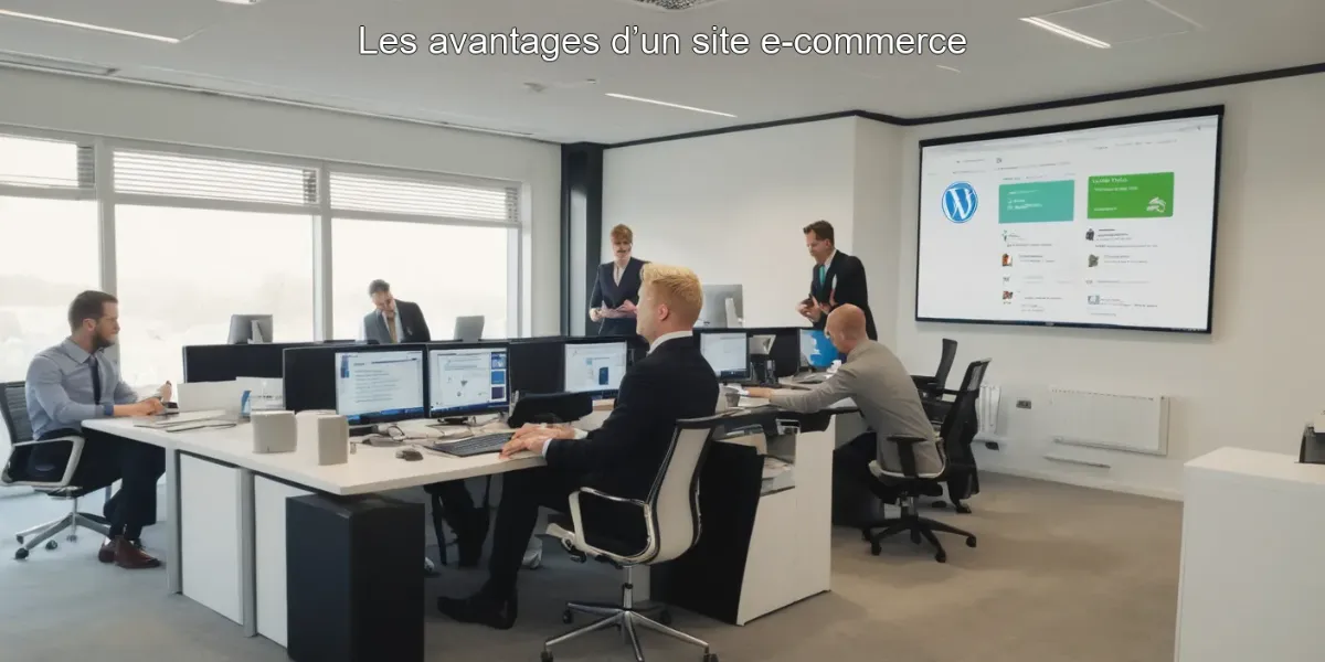 Les avantages d’un site e-commerce