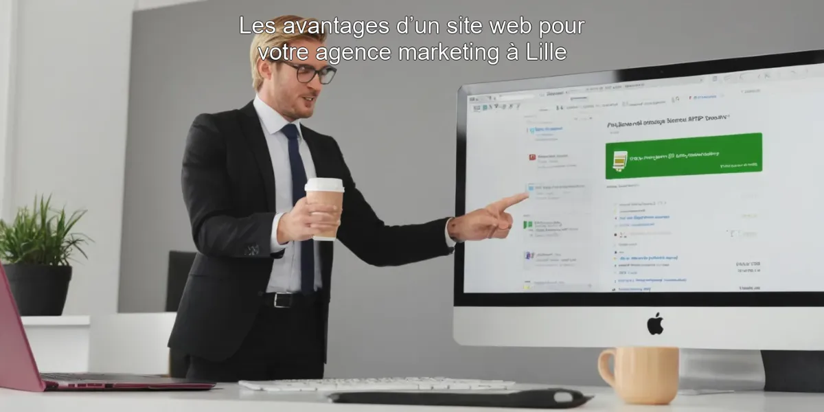 Les avantages d’un site web pour votre agence marketing à Lille