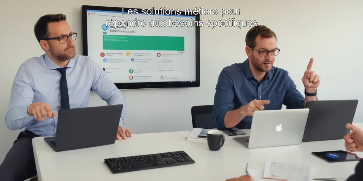 Les solutions métiers pour répondre aux besoins spécifiques