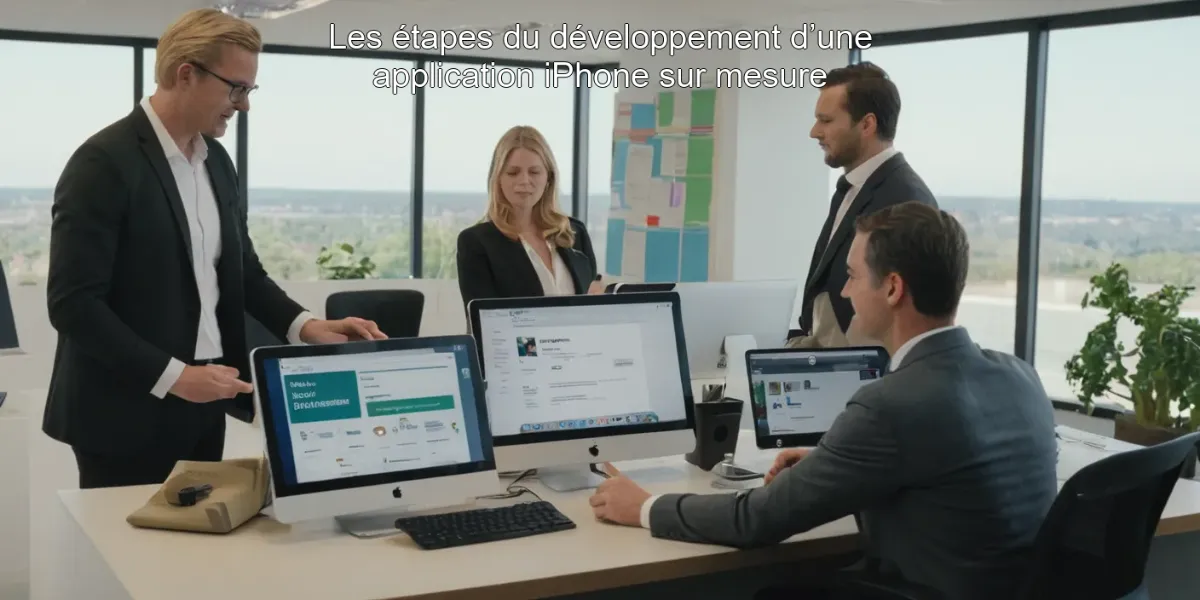 Les étapes du développement d’une application iPhone sur mesure