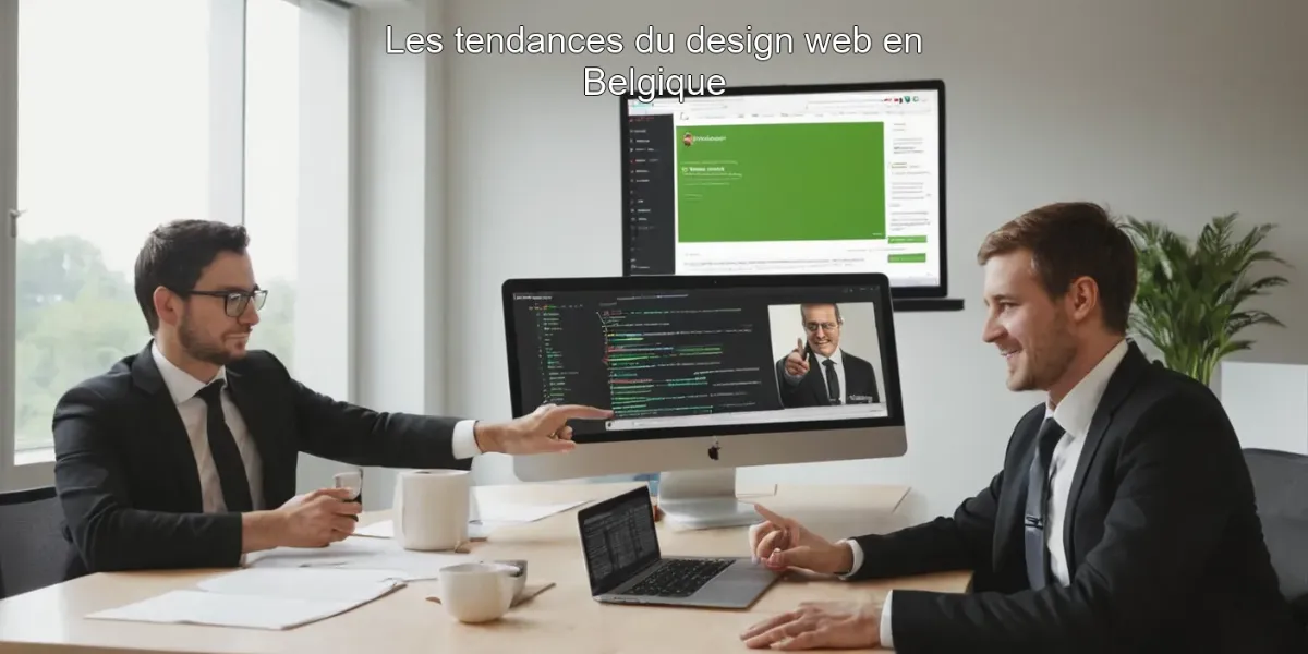 Les tendances du design web en Belgique