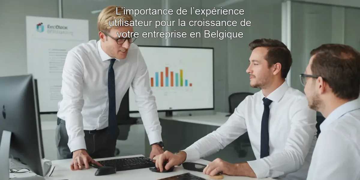 L’importance de l’expérience utilisateur pour la croissance de votre entreprise en Belgique