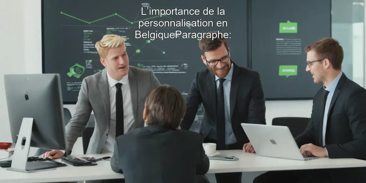 L’importance de la personnalisation en BelgiqueParagraphe: