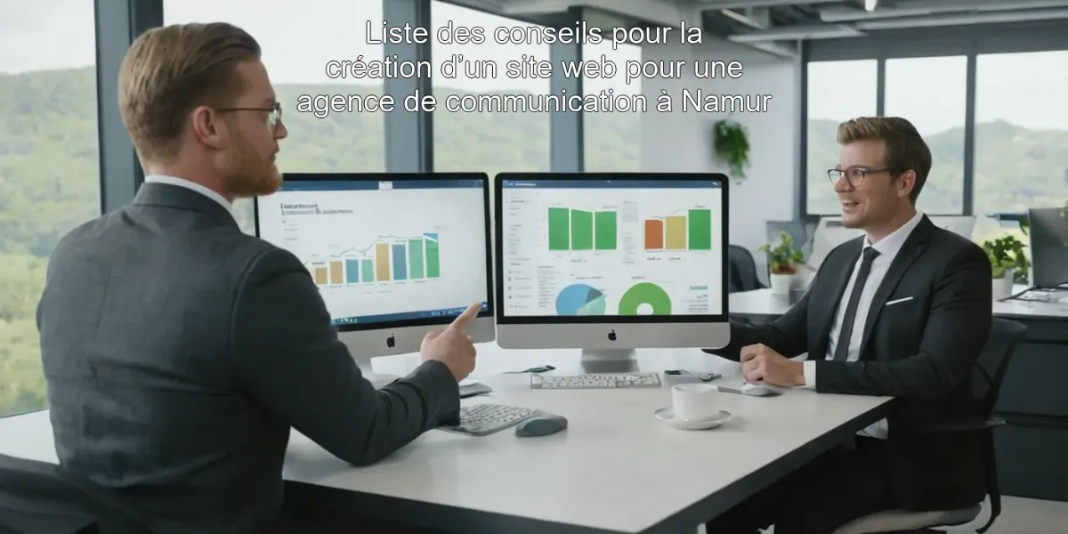 Liste des conseils pour la création d’un site web pour une agence de communication à Namur