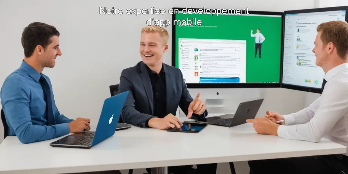 Notre expertise en développement d’app mobile