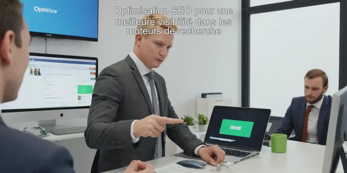 Optimisation SEO pour une meilleure visibilité dans les moteurs de recherche