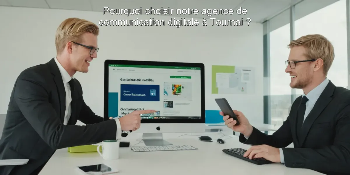 Pourquoi choisir notre agence de communication digitale à Tournai ?