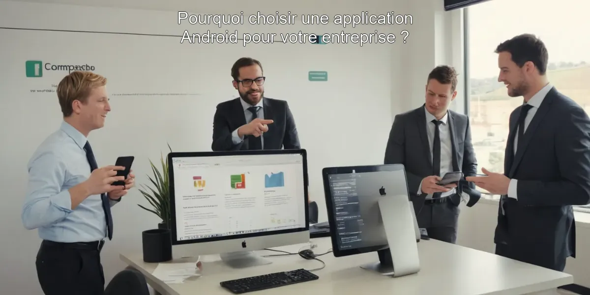 Pourquoi choisir une application Android pour votre entreprise ?