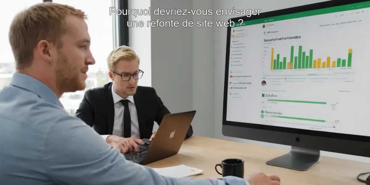Pourquoi devriez-vous envisager une refonte de site web ?