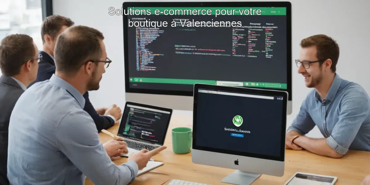 Solutions e-commerce pour votre boutique à Valenciennes