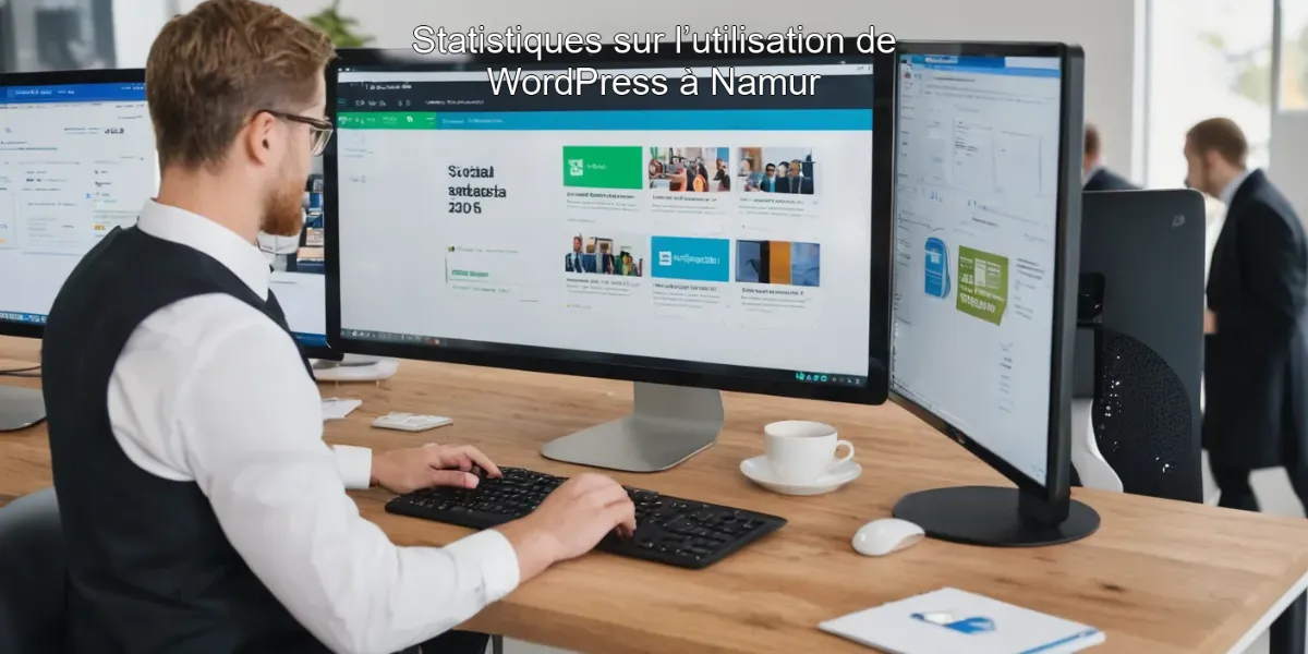 Statistiques sur l’utilisation de WordPress à Namur
