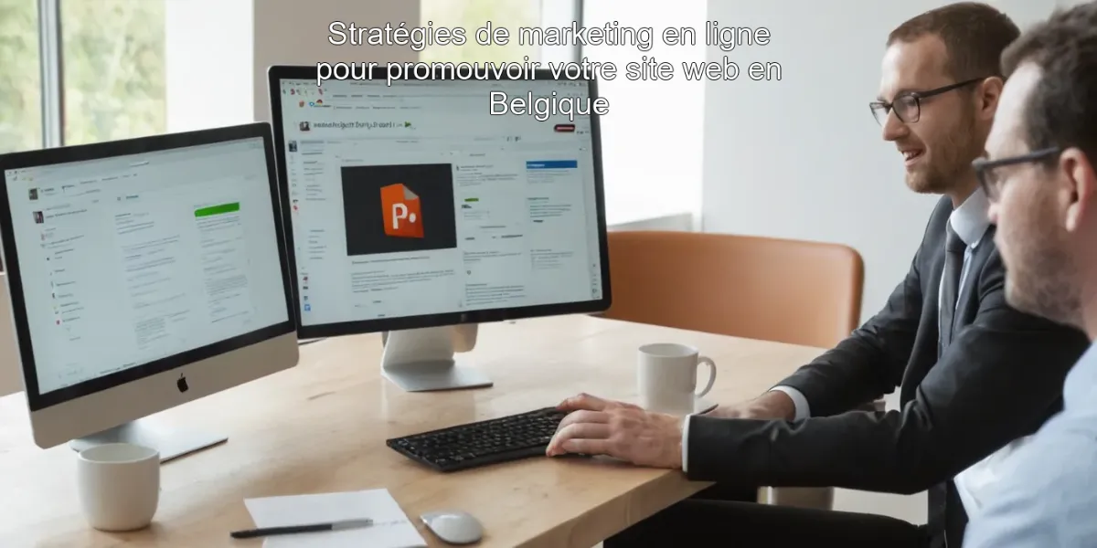 Stratégies de marketing en ligne pour promouvoir votre site web en Belgique