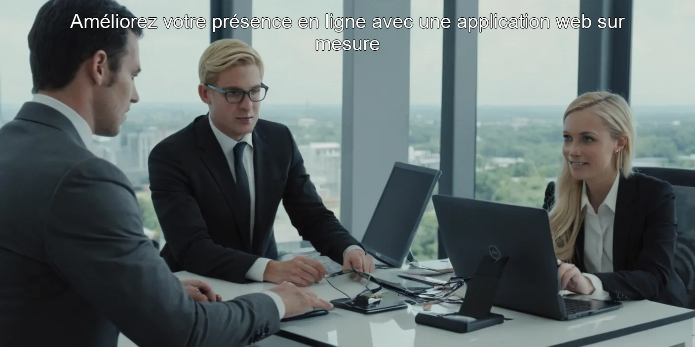 Améliorez votre présence en ligne avec une application web sur mesure